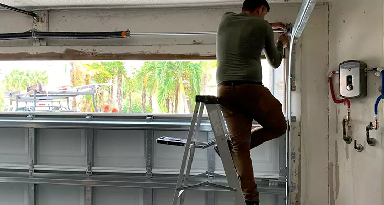 Garage Door Tension Spring Replacement in San Carlos Park, FL