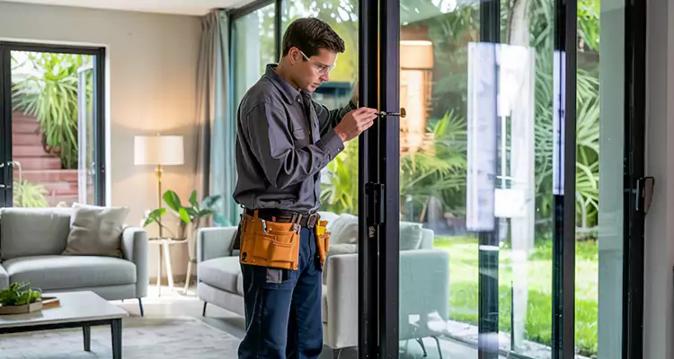 Sliding Door Jamb Lock Repair in San Carlos Park, FL