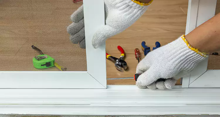 Sliding Glass Door Off Rails Repair in San Carlos Park, FL